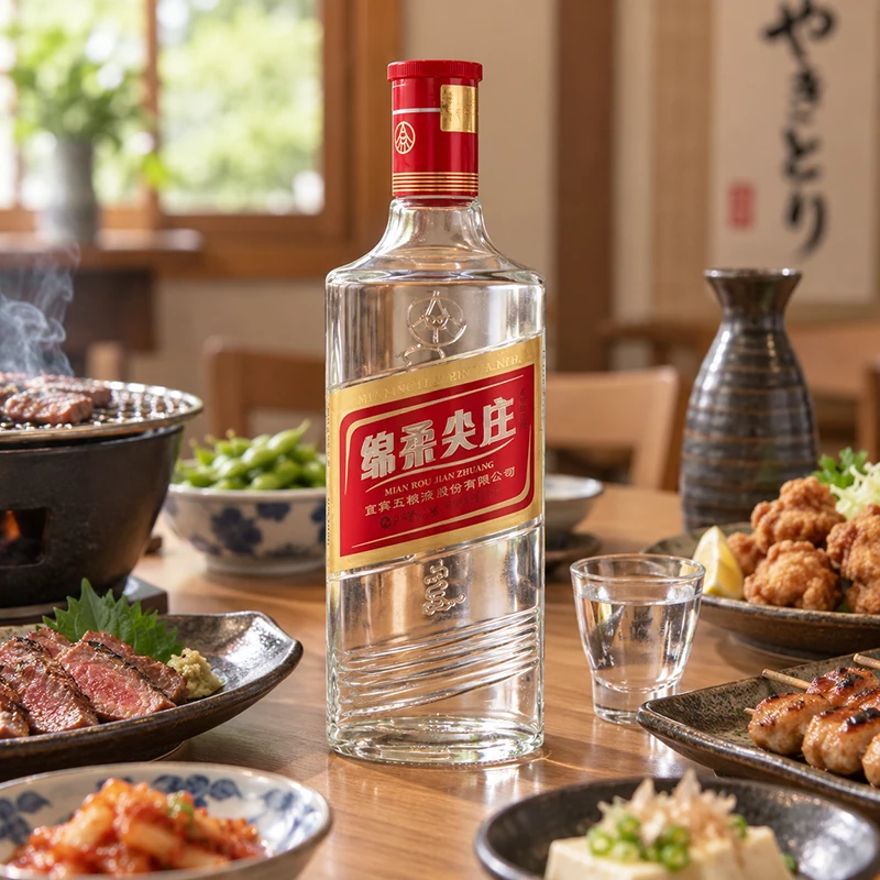 綿柔尖荘｜濃香型中国酒・50度・500ml・1本| 近くで買える酒屋