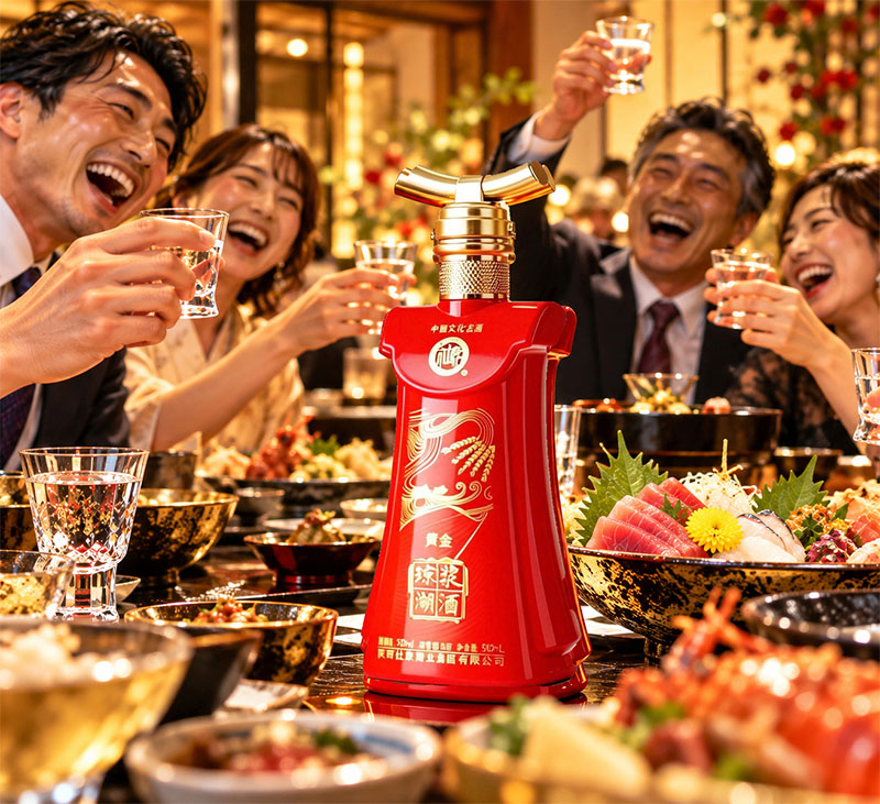 白水杜康・ケイショウコ（琼浆湖）酒 52度 500ml