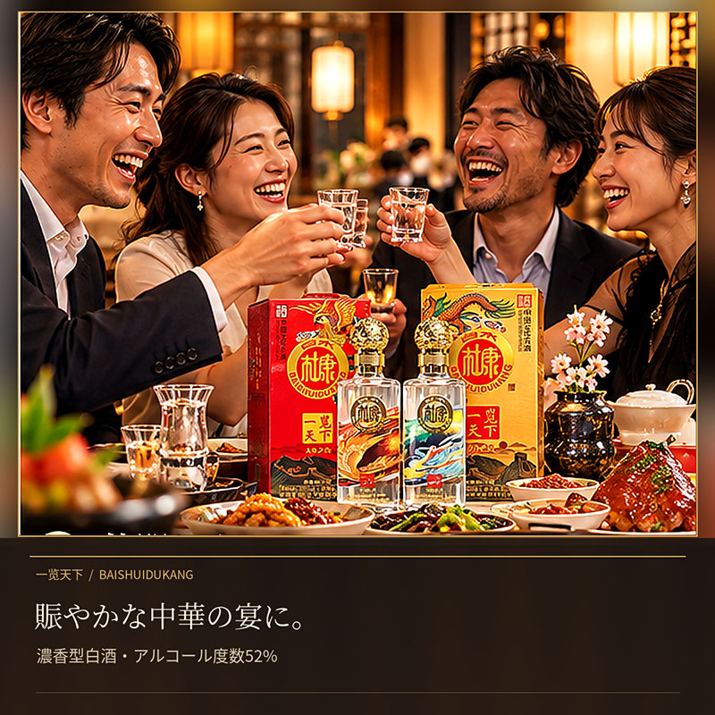 白水杜康・一览天下 500ml x2