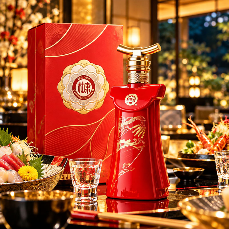 白水杜康・ケイショウコ(琼浆湖)酒 52度 500ml