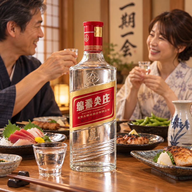 綿柔尖荘｜濃香型中国酒・50度・500ml・1本| 近くで買える酒屋