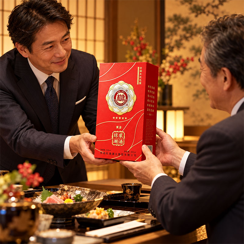 白水杜康・ケイショウコ（琼浆湖）酒 52度 500ml