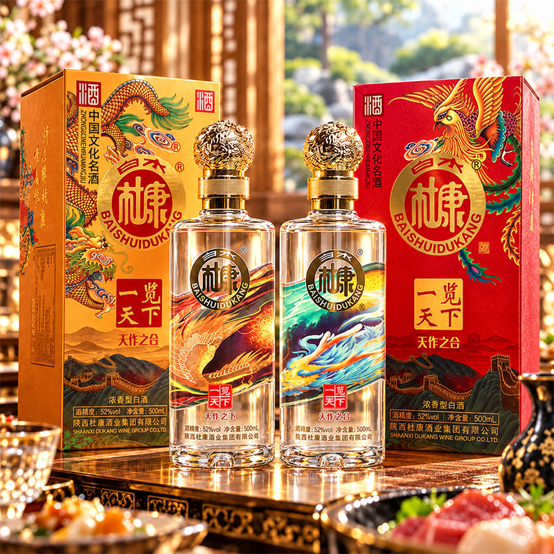 白水杜康・一览天下 500ml x2
