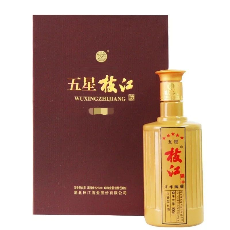 五星枝江｜中国蒸留酒・39度・500ml| 近くで買える酒屋