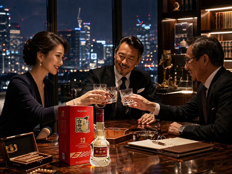 白雲辺|本格中国酒・42度・480ml - 画像 (3)