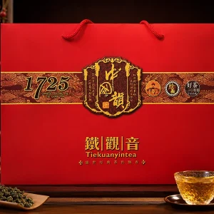 鉄観音茶｜赤い外装入り 中国烏龍茶 家庭用・来客用に