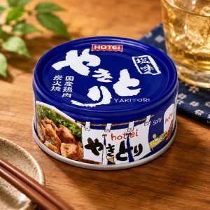 炭火焼き鳥缶 塩味|開けた瞬間、酒が進むおつまみ小菜
