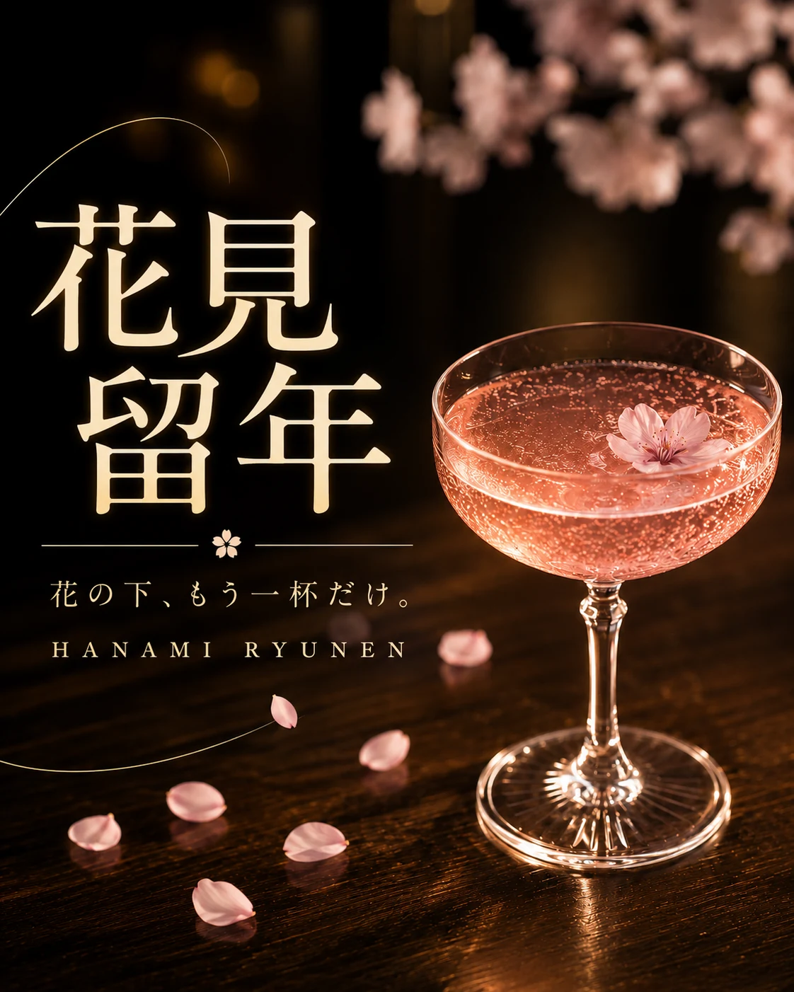 花見留年 | 日暮まで、花を愛でようではないか